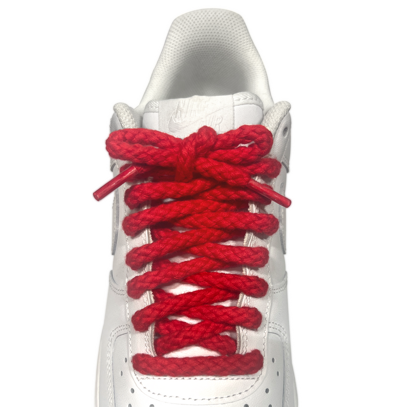 Would you rather have a pair of plain red laces on the Air Jordan 4 Re... |  TikTok
